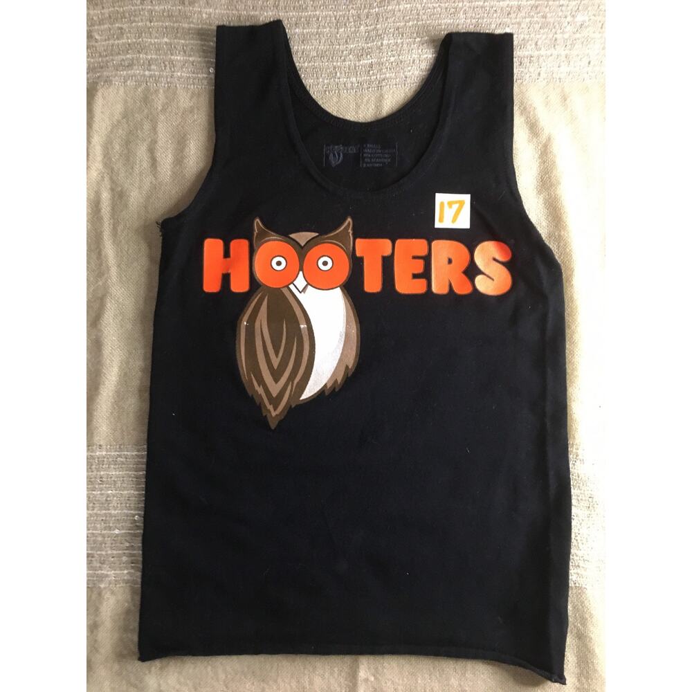 B26 #17 Hooters Girl Worn Super Sexy Uniform Tank Very Stretchy Size Xs